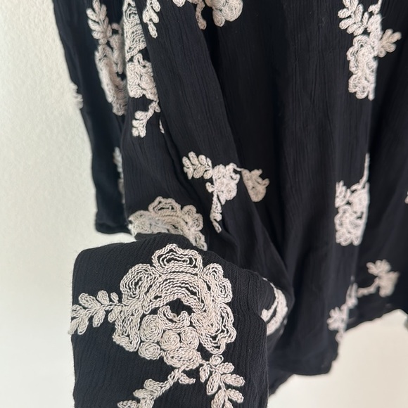 Free People Austin Mini Dress in Black - Picture 7 of 11